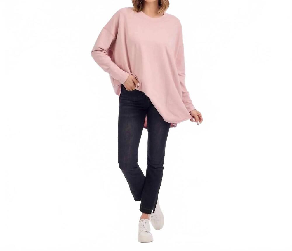 NEW MUDPIE libba swing top in blush